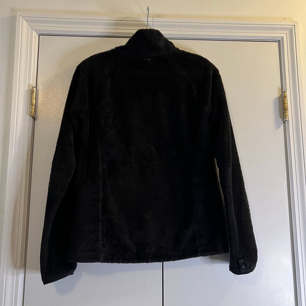 The North Face Women's Fuzzy Jacket fleece black zip up size S - Picture 4 of 5